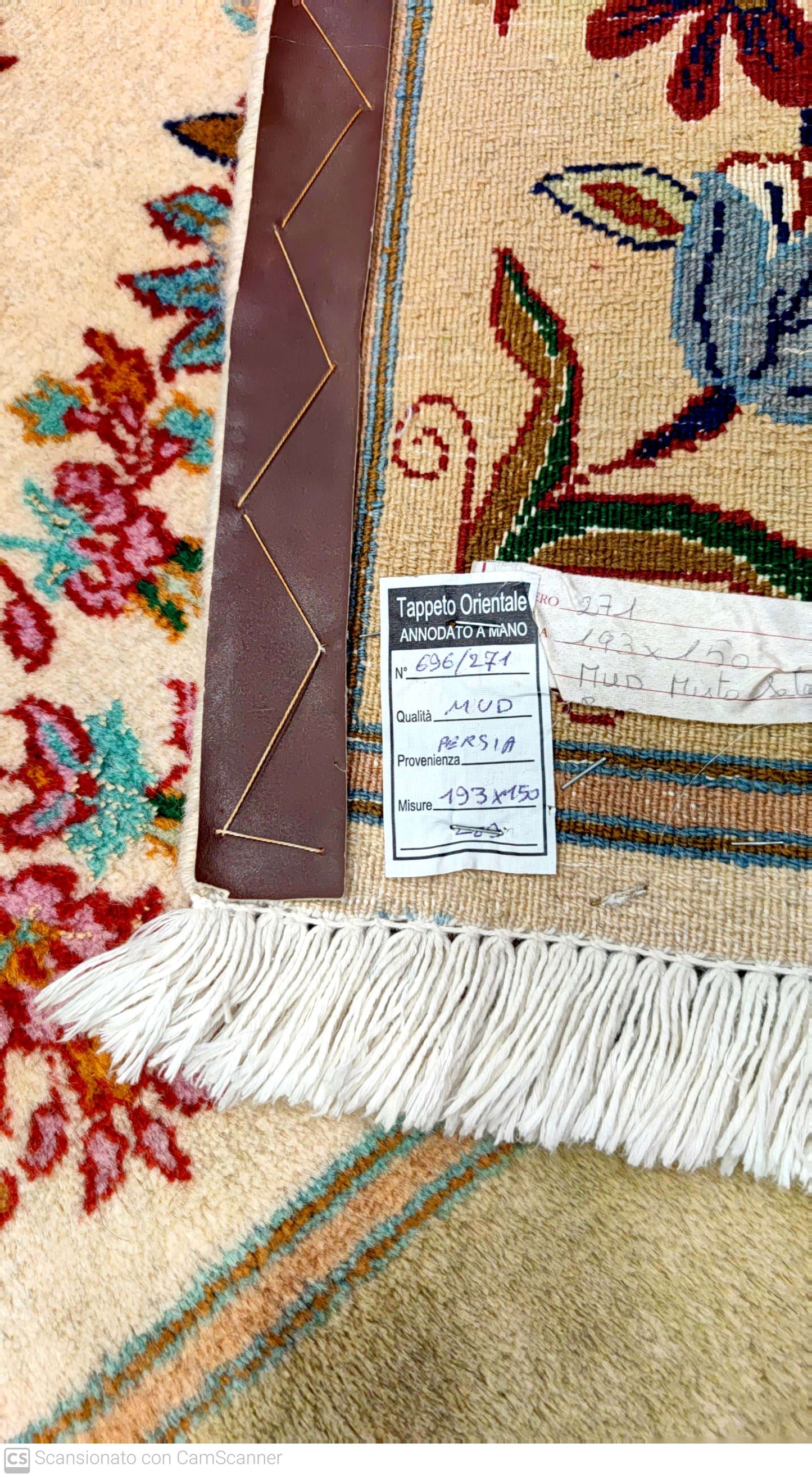 MOUD MIXED SILK 193 X 150 RARE