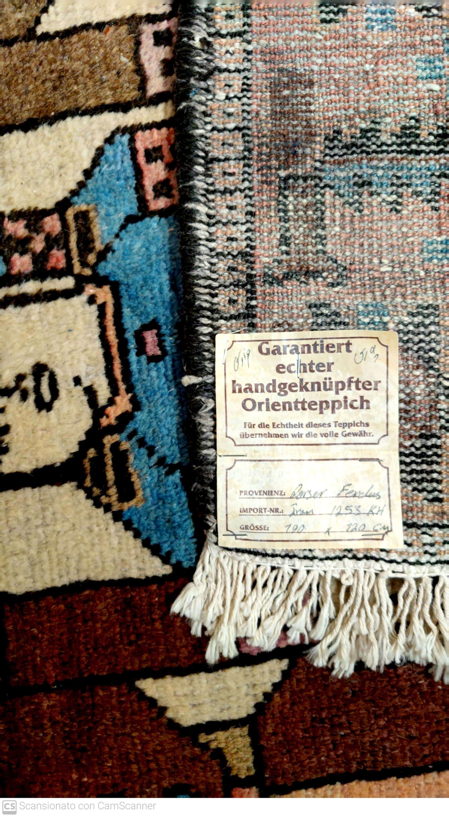 FERDOUS PERSIA 190 x 120 cm