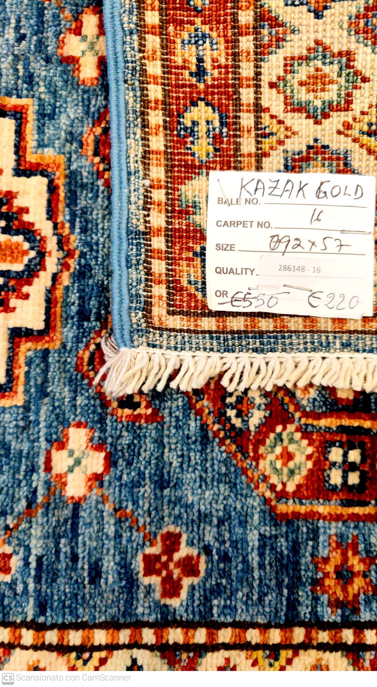 KAZAK GOLD 92 x 57 cm