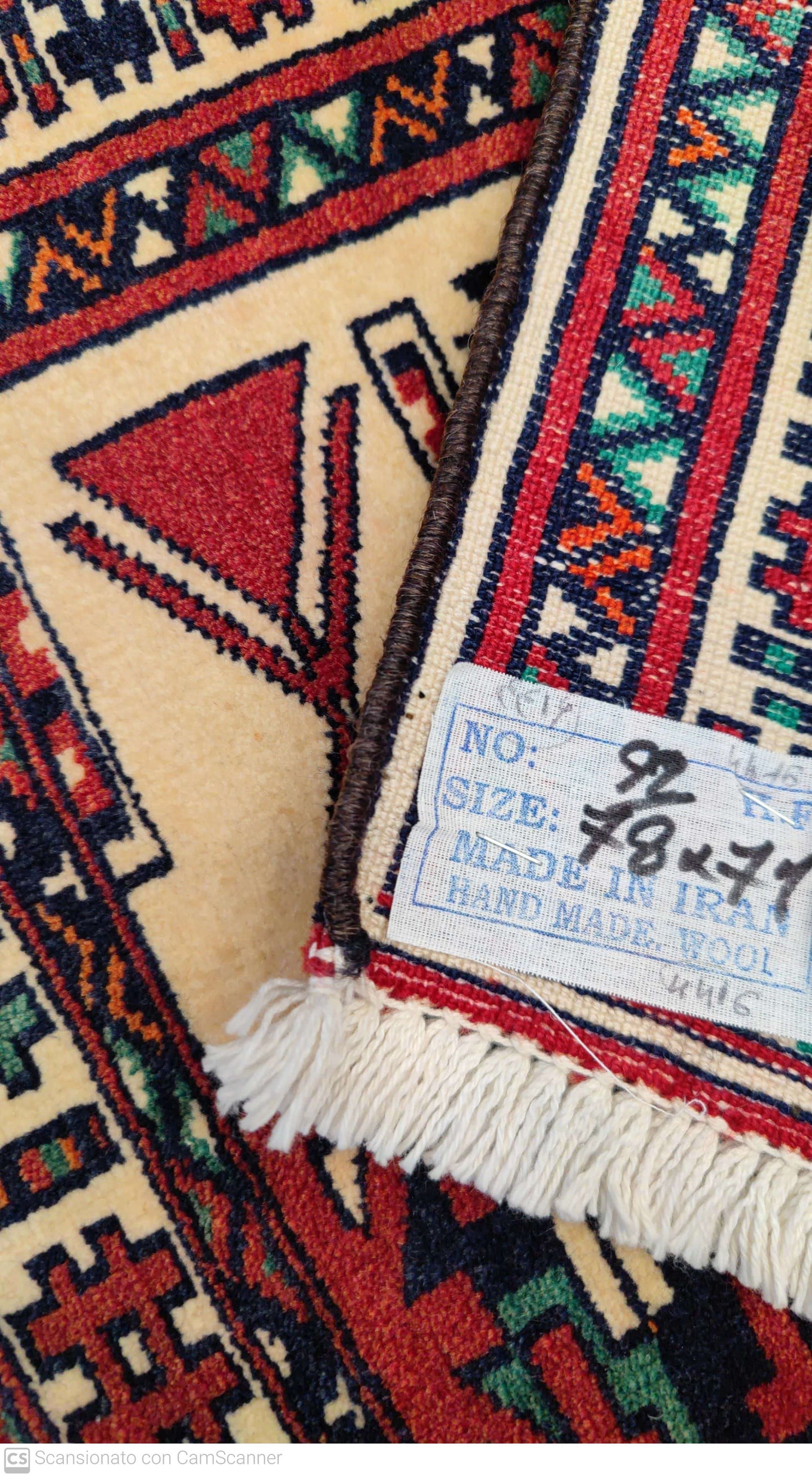 TURKMEN TWINS 78 X 71 cm