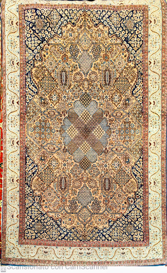 QUM KORK PERSIANO LANA ED SETA,  CM 300 X 200